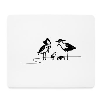Seagulls - Mouse Pad (horizontal) - white - Front