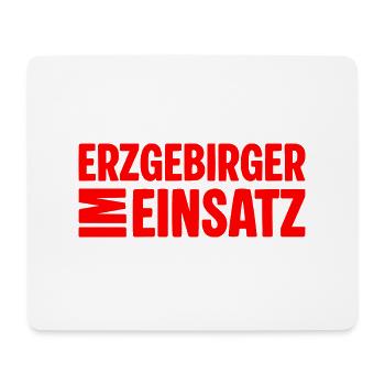Erzgebirger im Einsatz - Mousepad (Querformat) - Weiß - Vorne