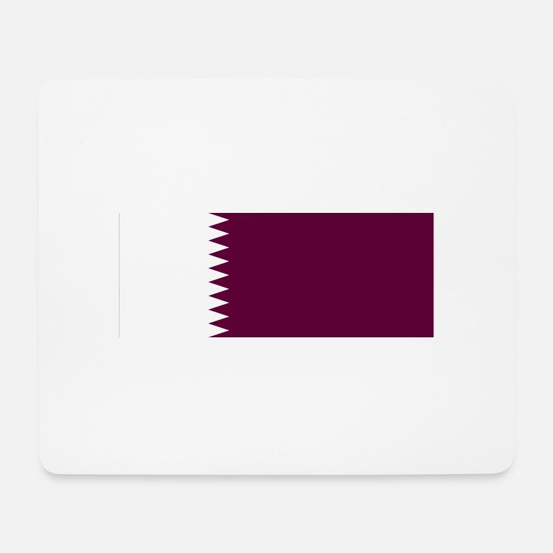 Qatar - Mouse Pad (horizontal) - white
