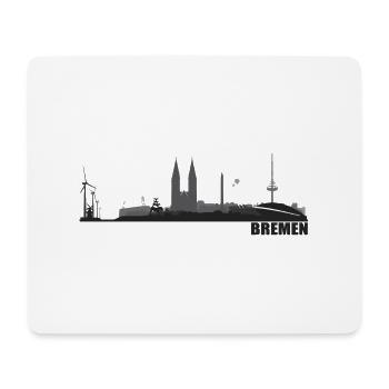 Bremen - Mousepad (Querformat) - Weiß - Vorne