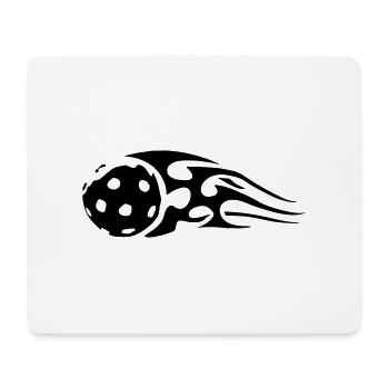 Unihockey_1clr - Tapis de souris (format paysage) - blanc - Devant