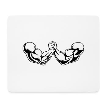 armscomplete - Mousepad (Querformat) - Weiß - Vorne