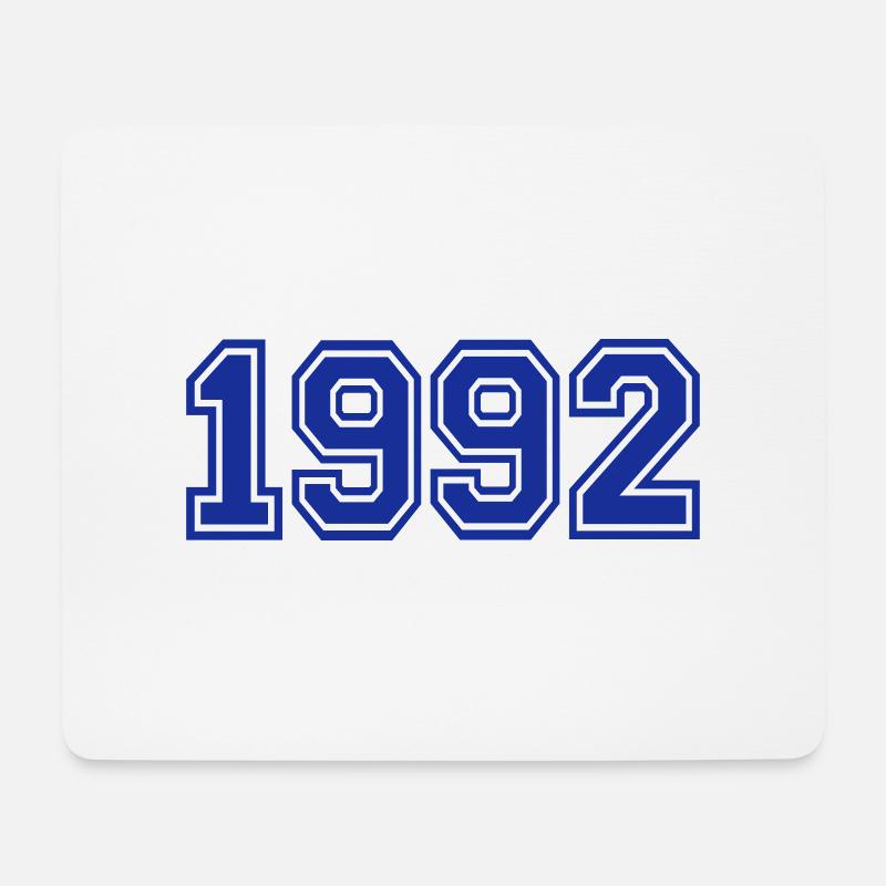 1992 - Mousepad (Querformat) - Weiß