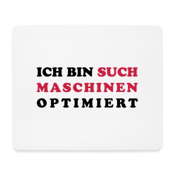 Suchmaschine SEO - Mousepad (Querformat) - Weiß - Vorne