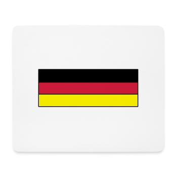 deutschlandweltmeisterklein - Mousepad (Querformat) - Weiß - Vorne