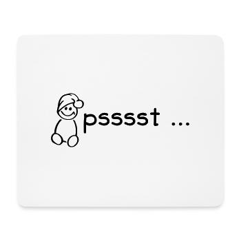 schlafmütze of wicki_de - Mouse Pad (horizontal) - white - Front