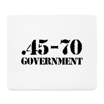 45-70 caliber ammo - Mousepad (Querformat) - Weiß - Vorne