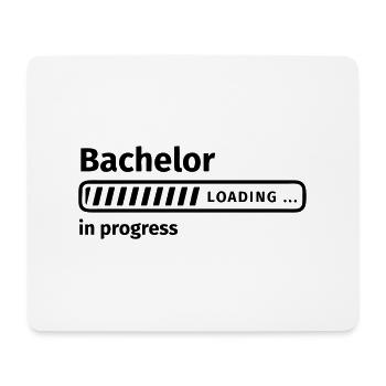 Bachelor in Progress - Mouse Pad (horizontal) - white - Front