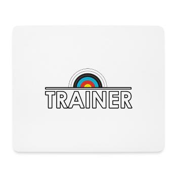 Trainer2 - Mousepad (Querformat) - Weiß - Vorne