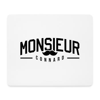 Monsieur-connard - Tapis de souris (format paysage) - blanc - Devant