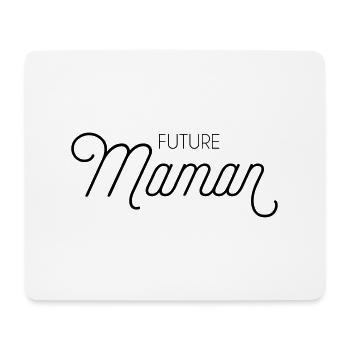 Future Maman - Tapis de souris (format paysage) - blanc - Devant
