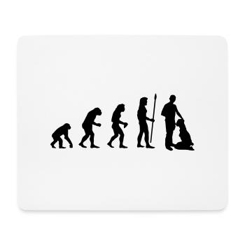 evolution_sex2 - Mouse Pad (horizontal) - white - Front