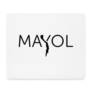 Apnea freediving - Mayol Legend - Mouse Pad (horizontal) - white - Front
