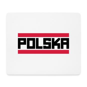 polksa - Mousepad (Querformat) - Weiß - Vorne