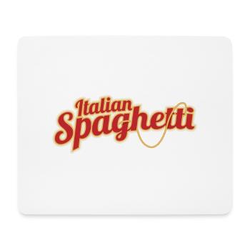 Italienische Spaghetti - Mousepad (Querformat) - Weiß - Vorne