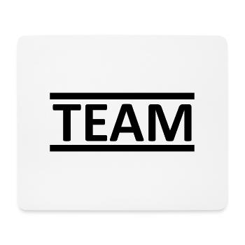 team - Tapis de souris (format paysage) - blanc - Devant