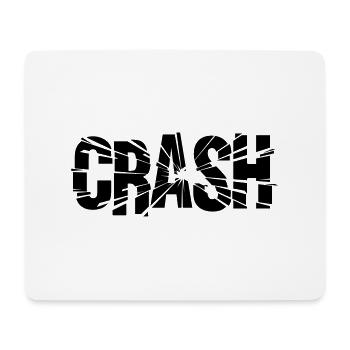 Crash - Mouse Pad (horizontal) - white - Front