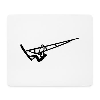 Windsurfen - Mousepad (Querformat) - Weiß - Vorne