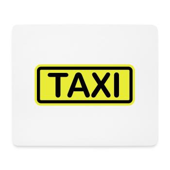 _taxi_f2 - Mousepad (Querformat) - Weiß - Vorne