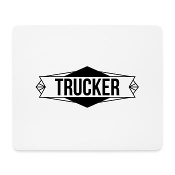 Trucker - Mouse Pad (horizontal) - white - Front