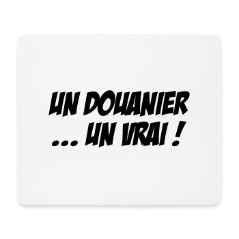 Douanier / Douane / Douanière / Police / Frontière - Mouse Pad (horizontal) - white - Front