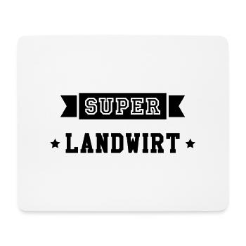 Landwirt Landwirtin Bauernhof Bauer Bäurin Tier - Mousepad (Querformat) - Weiß - Vorne