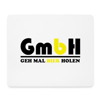 geh_mal_bier_holen_02 - Mousepad (Querformat) - Weiß - Vorne
