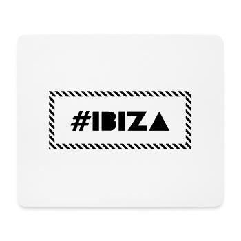 #ibiza - Mousepad (Querformat) - Weiß - Vorne
