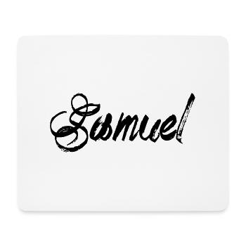 Samuel - Mousepad (Querformat) - Weiß - Vorne