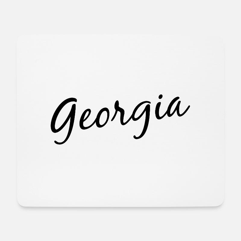 Georgien - Mousepad (Querformat) - Weiß