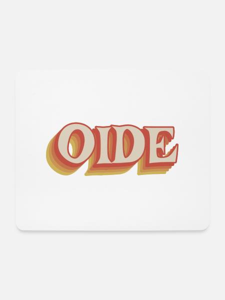 Retro wienerisch Oide Dialekt Österreich Spruch - Mousepad (Querformat) - Weiß