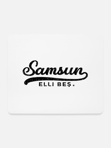 Samsun - Mousepad (Querformat) - Weiß