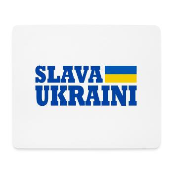 Slava ukraini - Tapis de souris (format paysage) - blanc - Devant
