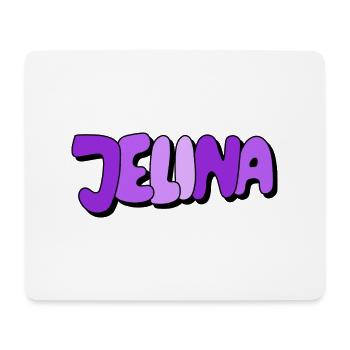 Jelina - Mousepad (Querformat) - Weiß - Vorne
