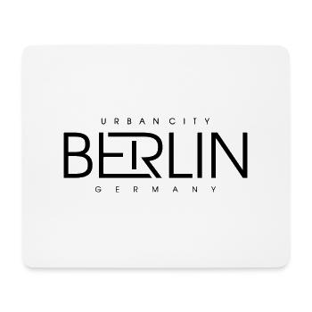 Berlin Berlin Urban City Style Lettering Design - Mouse Pad (horizontal) - white - Front
