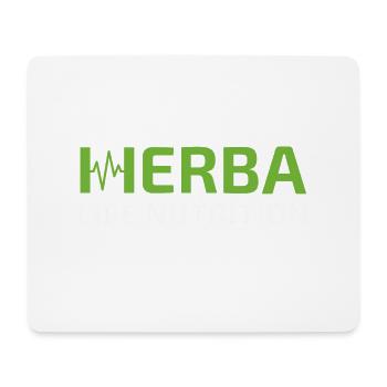 HERBA NUTRION LIFESTYLE FUELS CHAMPIONS - Mouse Pad (horizontal) - white - Front