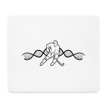 Hockey sur glace Sports d’hiver Cadeau d’équipe de hockey sur glace - Tapis de souris (format paysage) - blanc - Devant