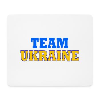 Team ukraine - Tapis de souris (format paysage) - blanc - Devant