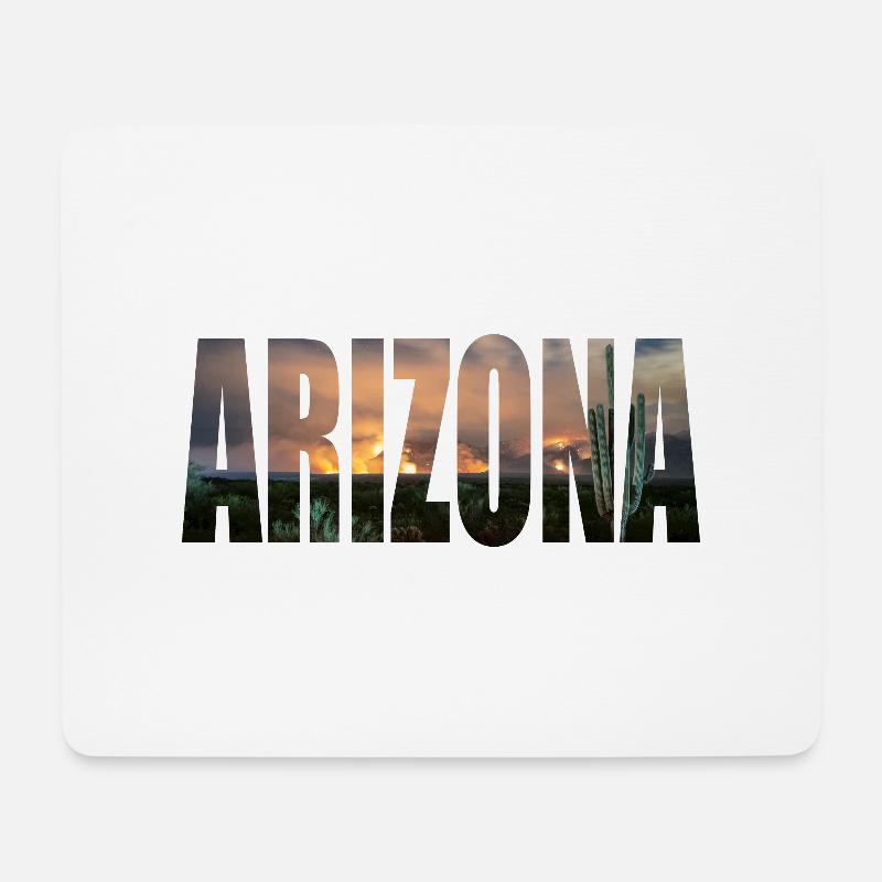 Arizona - Mouse Pad (horizontal) - white