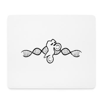 Moto Cyclomoteur MotoCycliste Motocross Cadeau - Tapis de souris (format paysage) - blanc - Devant