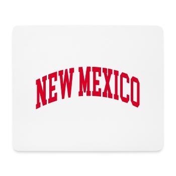 Nouveau-Mexique - Tapis de souris (format paysage) - blanc - Devant