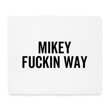 Mikey Fuckin Way - Mousepad (Querformat) - Weiß - Vorne