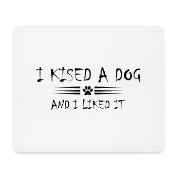 Hund Dog - Mousepad (Querformat) - Weiß - Vorne