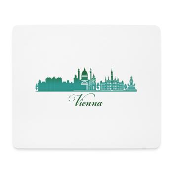 Autriche voyage europe eu vienne alpes tirol aus - Tapis de souris (format paysage) - blanc - Devant