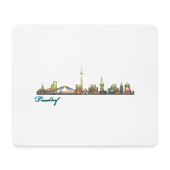 Dusseldorf Germany skyline urban panorama germany - Mouse Pad (horizontal) - white - Front