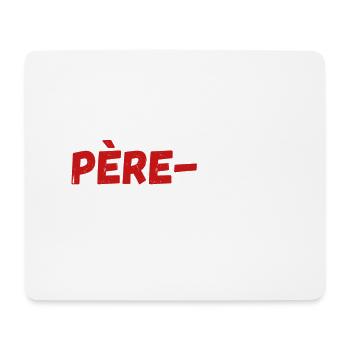 Père fect Depuis 1971 - Tapis de souris (format paysage) - blanc - Devant