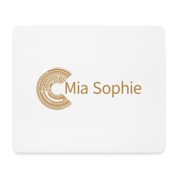 Für Mia Sophie - Mousepad (Querformat) - Weiß - Vorne