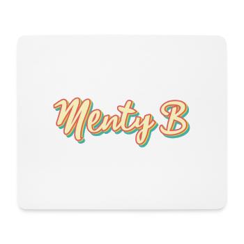 Menty B - Mouse Pad (horizontal) - white - Front
