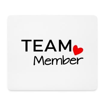 Team Member - Mouse Pad (horizontal) - white - Front