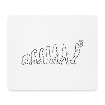 Basketball Basketballspieler Basketballteam - Mousepad (Querformat) - Weiß - Vorne